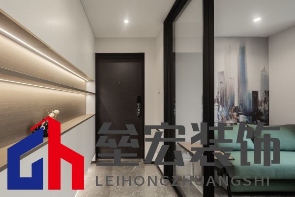 玄關餐邊柜電視柜一體化，超棒設計藏不住了！