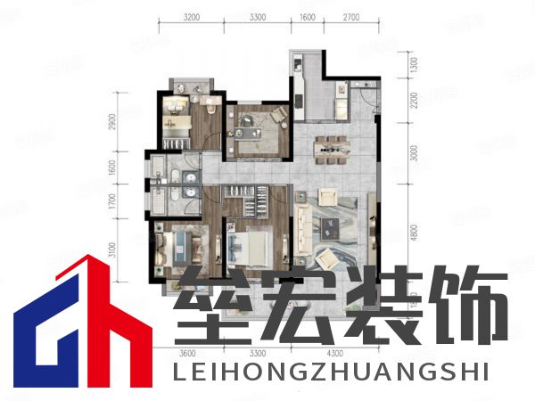 142㎡現(xiàn)代簡約丨 黑白格調(diào)下的溫柔空間！